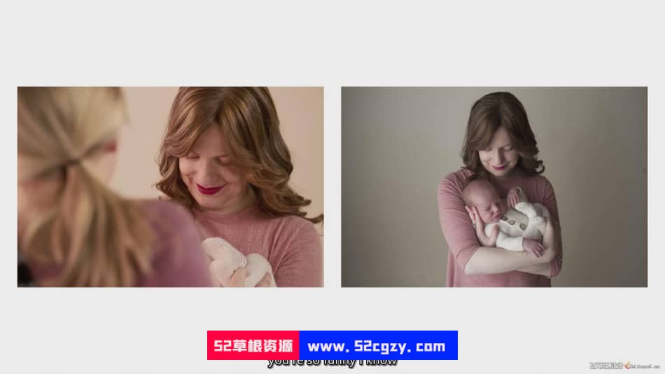【中英字幕】Meg Bitton-新生儿工作室：家庭摆姿势摄影布光教程 摄影 第4张