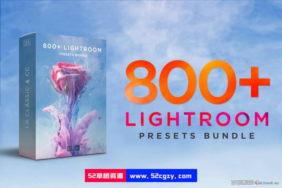 【Lightroom预设】800+明亮通透人像修饰调色Lightroom Presets Bundle LR预设 第1张