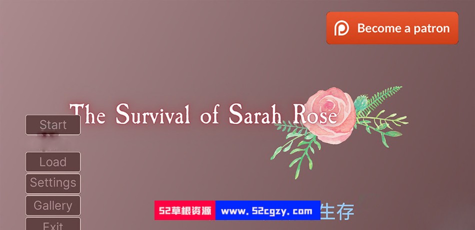 【日系SLG/汉化/2D】莎拉·罗斯的生存 The Survival of Sarah Rose v0.9 汉化版【PC+安卓/3.2G】 同人资源 第1张