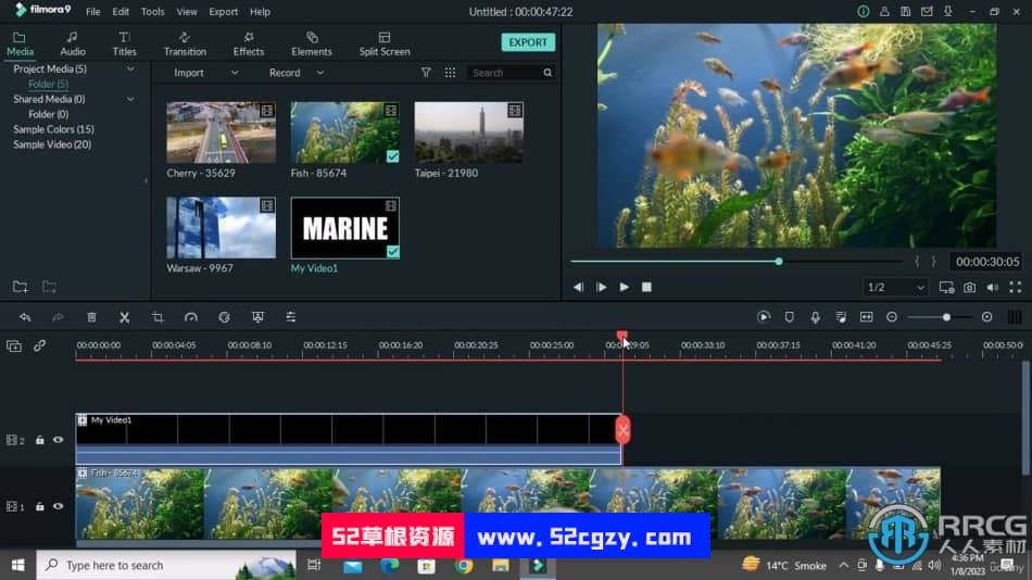 Filmora视频编辑专业技能训练视频教程 CG 第6张