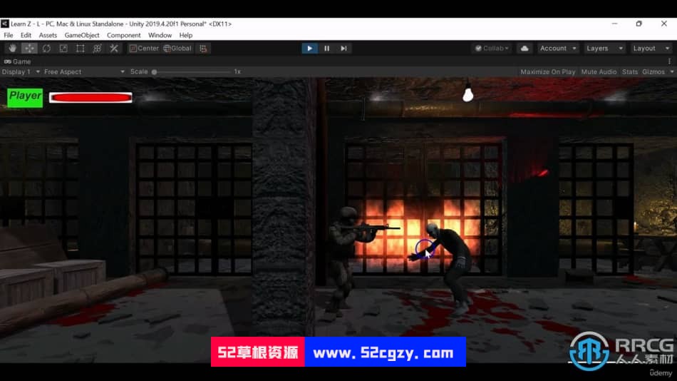 Unity中创建一个恐怖僵尸游戏实例制作视频教程 Unity 第3张