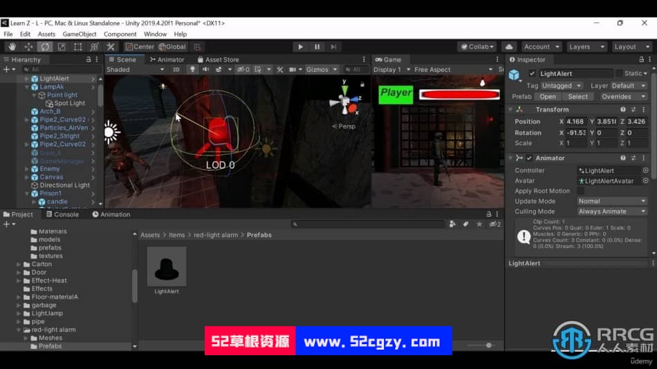 Unity中创建一个恐怖僵尸游戏实例制作视频教程 Unity 第11张