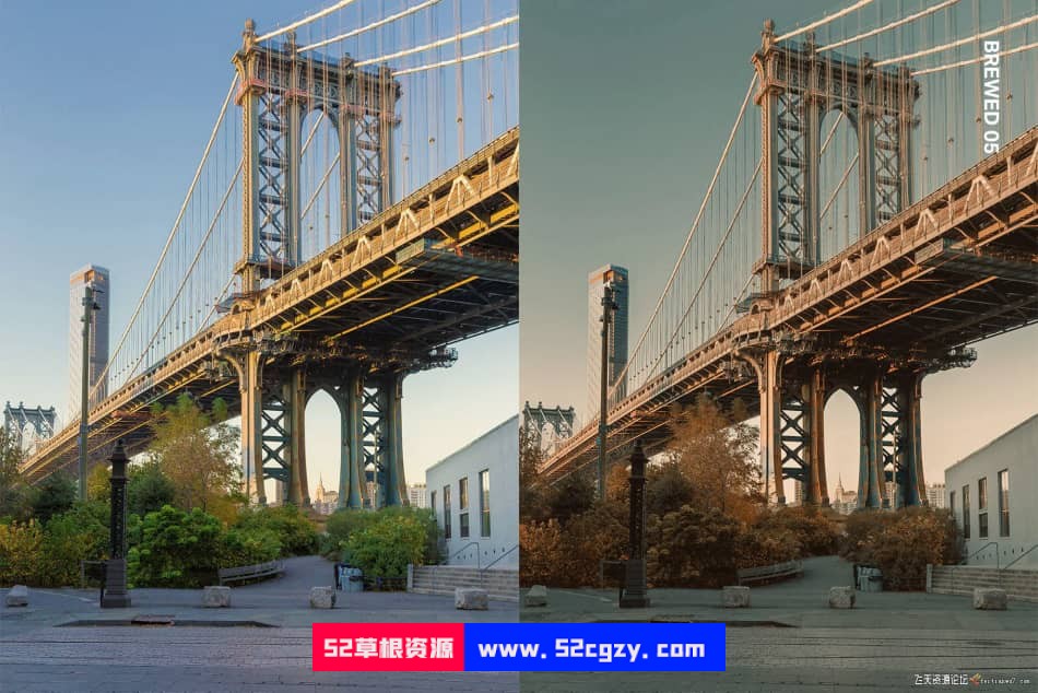 25个纽约城市风光摄影后期Lightroom调色预设及视频LUT调色预设 LR预设 第2张