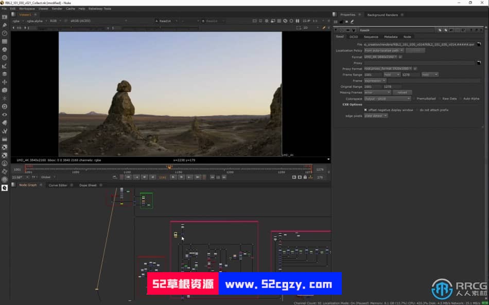 Nuke虚拟环境场景CG特效合成制作大师级视频教程 CG 第11张