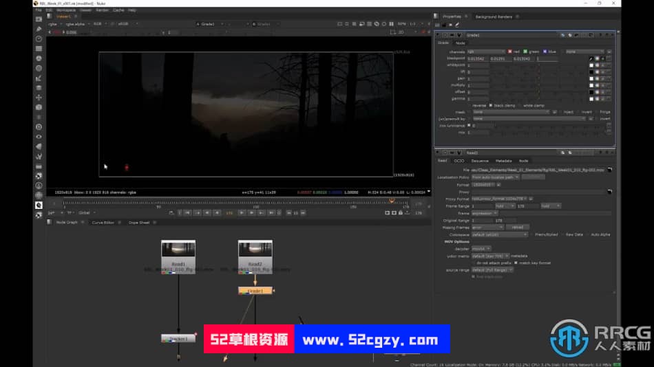【中文字幕】Nuke史诗级FX特效合成CG镜头制作大师级视频教程 CG 第13张