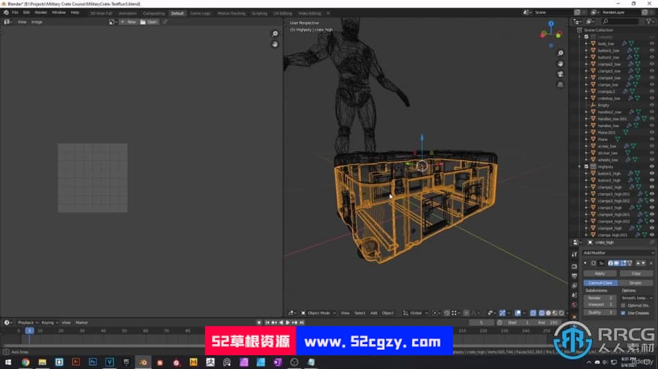 Blender与SP UE游戏资产完整制作工作流程视频教程 3D 第2张
