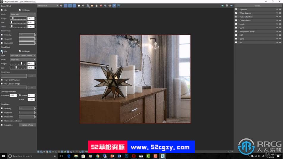 【中文字幕】3dsMax与V-ray高端建筑室内项目制作视频教程 3D 第14张