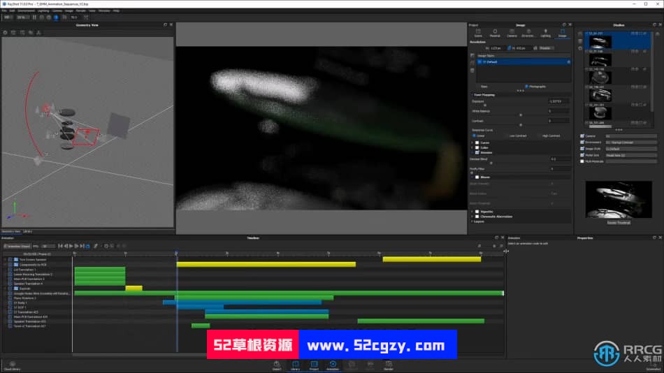 【中文字幕】KeyShot动画核心技术大师班视频教程 CG 第4张
