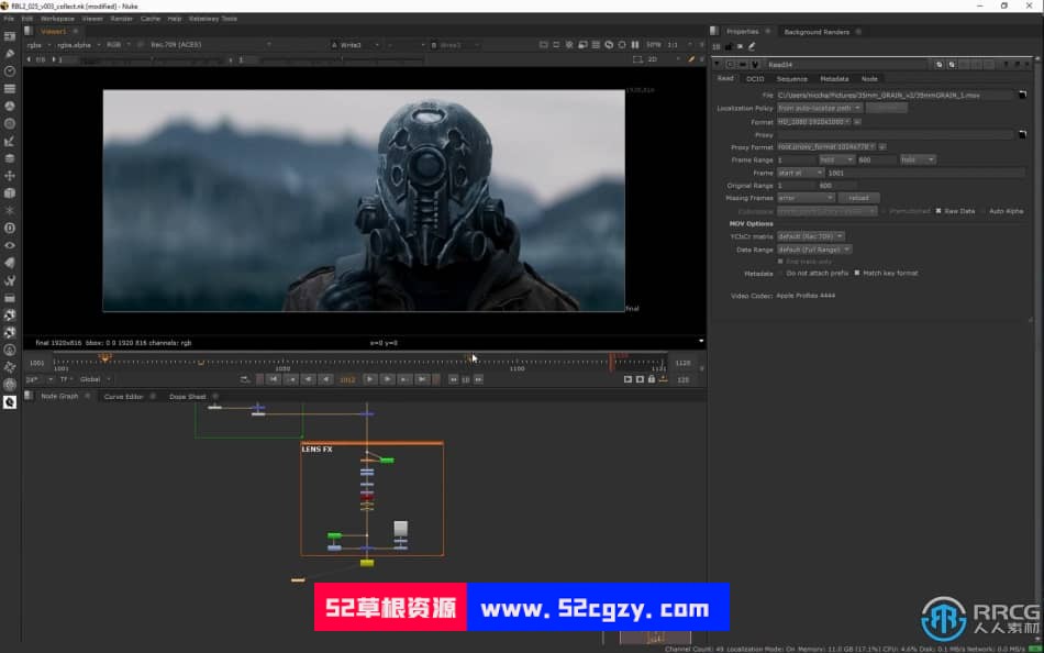 Nuke虚拟环境场景CG特效合成制作大师级视频教程 CG 第8张