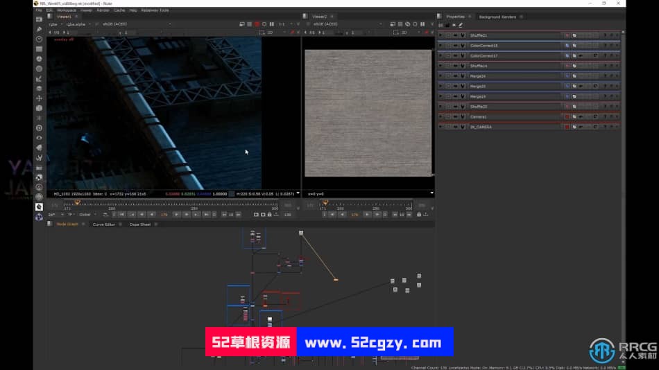【中文字幕】Nuke史诗级FX特效合成CG镜头制作大师级视频教程 CG 第18张