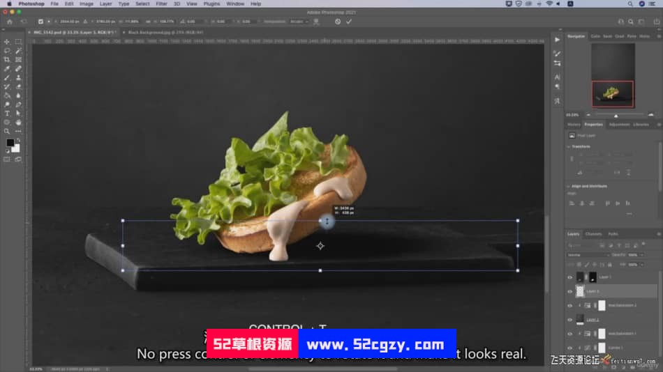 DIY创意美食食品造型布光摄影和PS后期修图教程-中英字幕 摄影 第14张