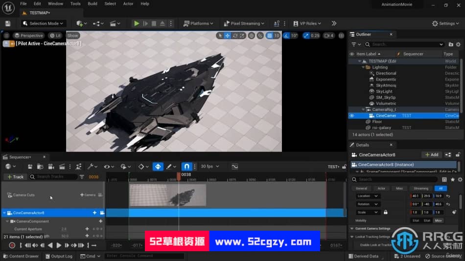 Engine] UE5虚幻引擎3D动画核心技术训练视频教程 UE 第6张