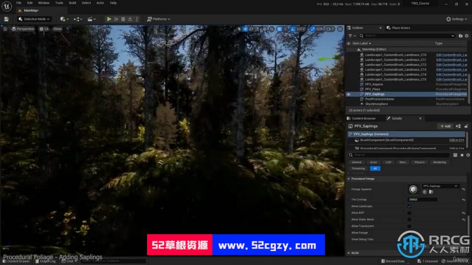UE5虚幻引擎巫师3游戏场景完整制作流程视频教程 UE 第15张