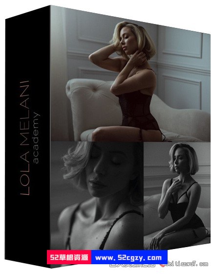 Lola Melani Academy -卧室私房人像摄影摆姿势布光教程-中英字幕 摄影 第1张