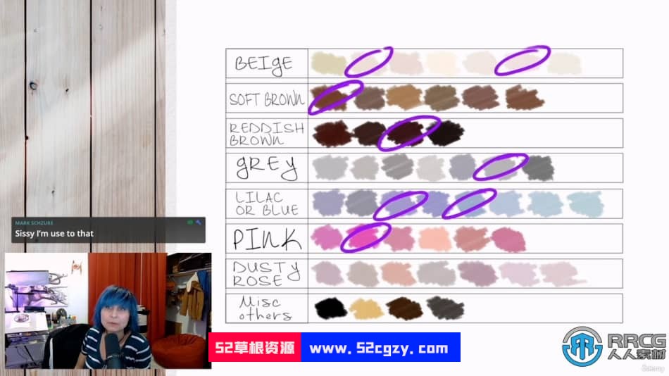 人物皮肤着色上色传统绘画技艺视频教程 CG 第5张
