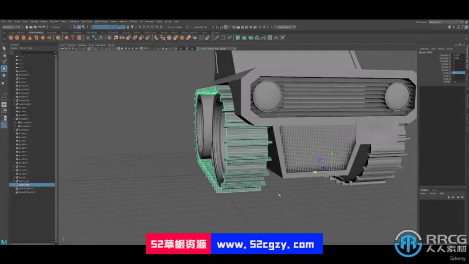 Maya 3D建模初学者基础核心技术训练视频教程 3D 第9张