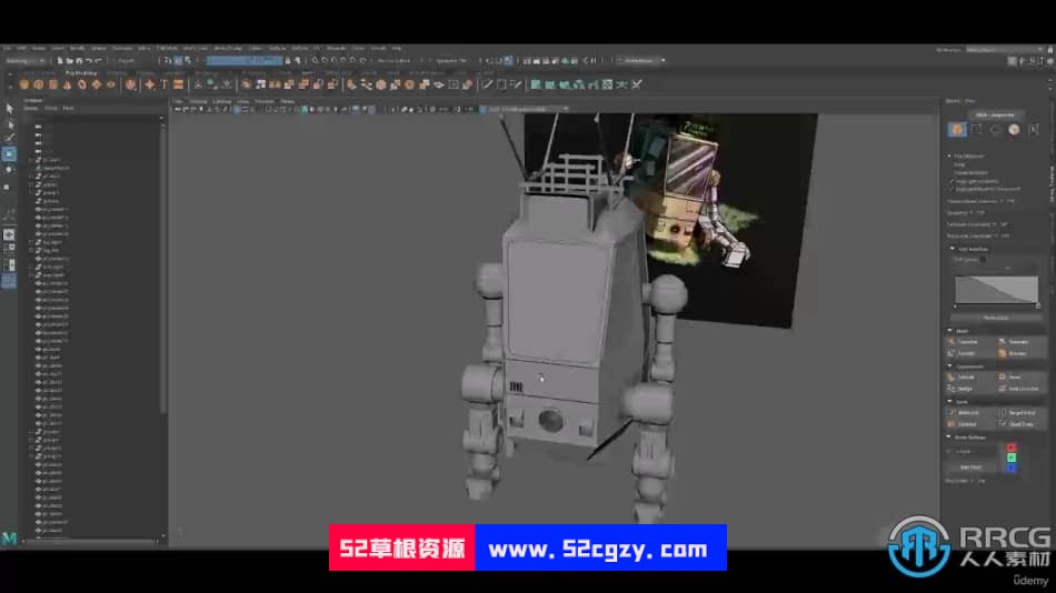 Maya 3D建模初学者基础核心技术训练视频教程 3D 第15张