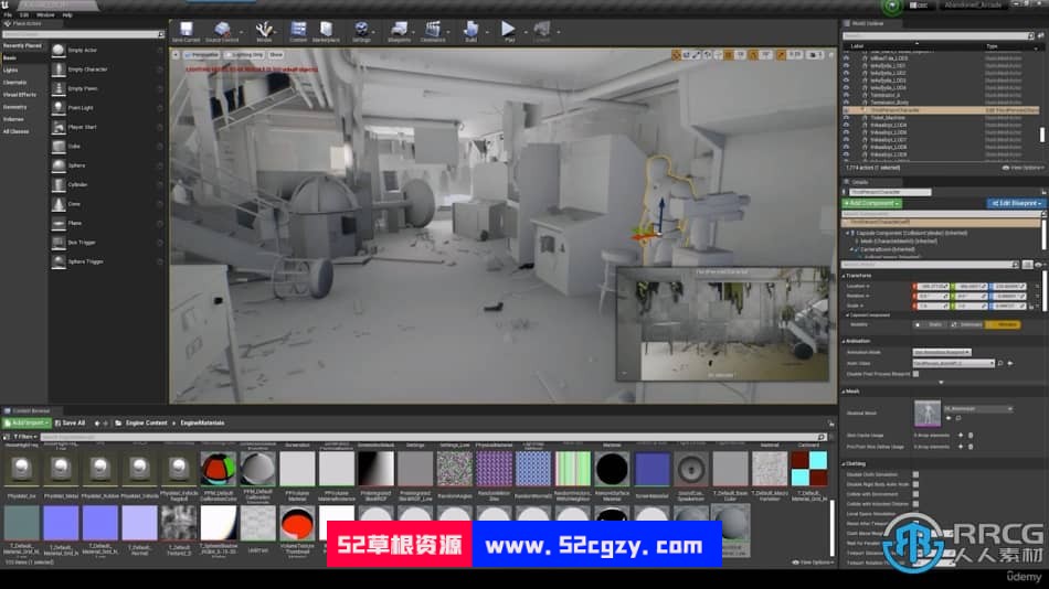 UE5虚幻引擎高级游戏环境艺术训练营视频教程 UE 第20张