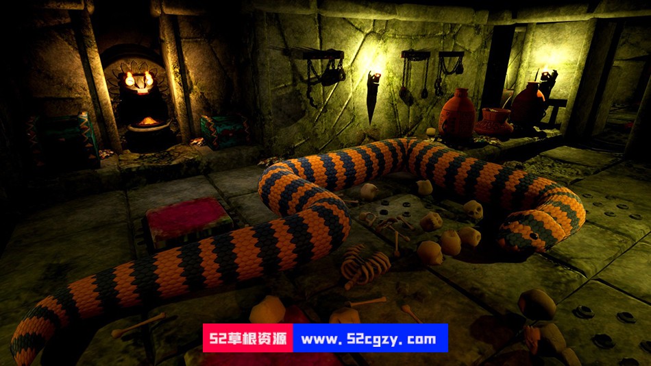 《蛇蛇神庙（Temple Of Snek）》免安装绿色中文版整合升级档[1.17 GB] 单机游戏 第2张