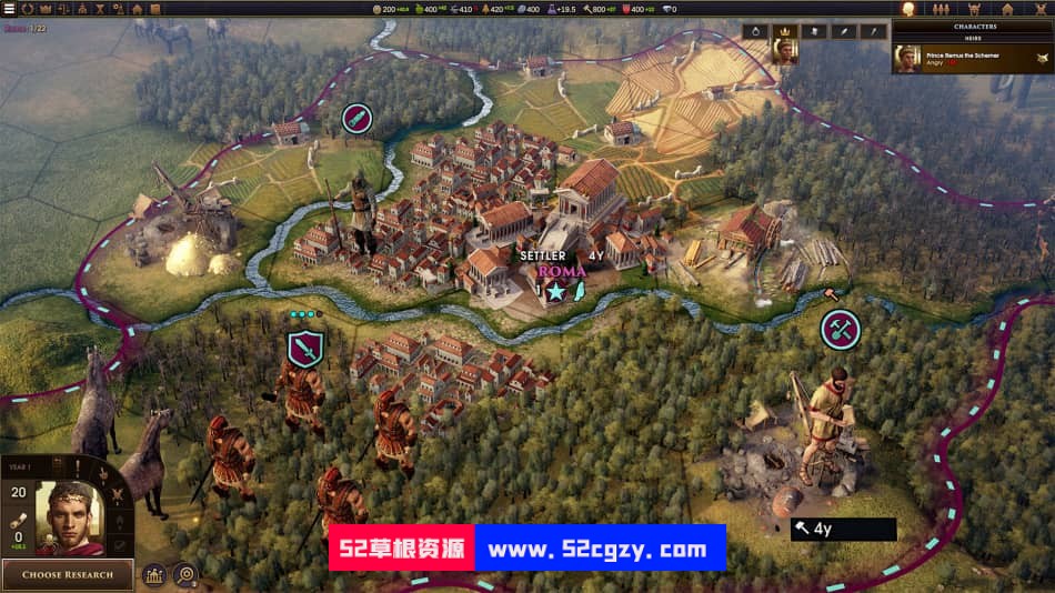 《旧世界（OldWorld）》免安装整合DLC神圣和世俗绿色中文版[7.61GB] 单机游戏 第1张