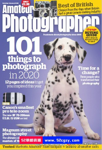 Amateur Photographer 业余摄影师 - 2020年全年摄影杂志1-51期合集 摄影 第1张