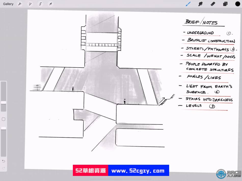 Blender影视级建筑概念艺术设计视频教程 Blender 第4张