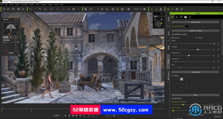【中文字幕】iClone动画师影视级灯光照明技术训练视频教程 CG 第13张