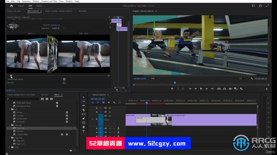 [Premiere Pro] Adobe Premiere Pro CC视频编辑大师班视频教程 CG 第10张