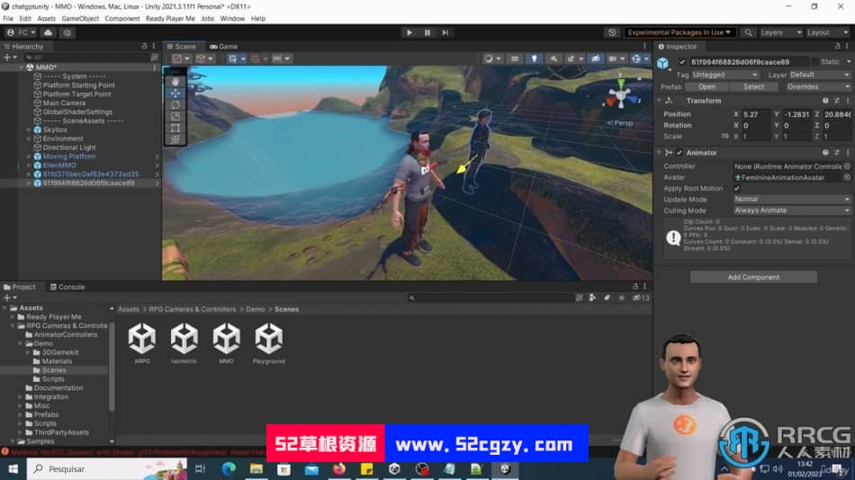 Unity与ChatGPT人工智能游戏开发视频教程 Unity 第6张