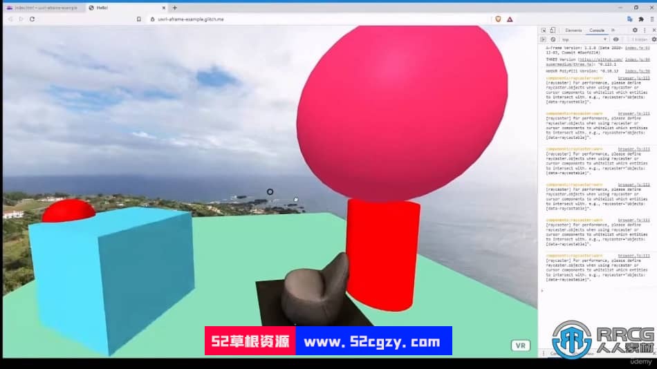 WebXR虚拟现实技术终极训练视频教程 CG 第7张