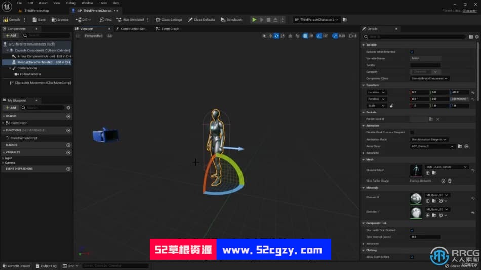 Engine] 【中文字幕】UE5虚幻引擎蓝图编码核心技术训练视频教程 UE 第4张