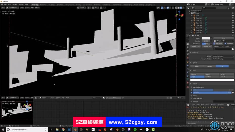 游戏概念艺术环境场景黑白素描数字绘画视频教程 CG 第5张