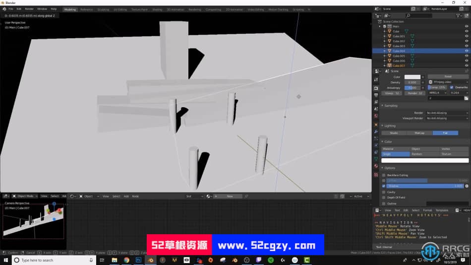 游戏概念艺术环境场景黑白素描数字绘画视频教程 CG 第4张