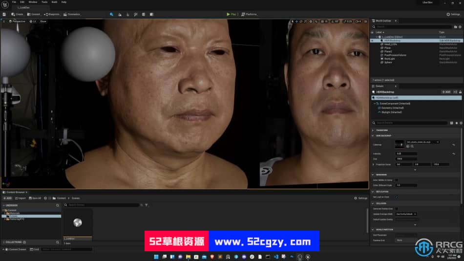 UE5虚幻引擎人物皮肤纹理制作视频教程 UE 第13张