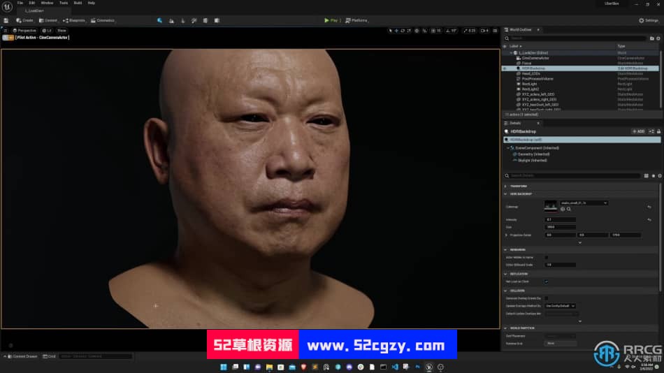 UE5虚幻引擎人物皮肤纹理制作视频教程 UE 第2张