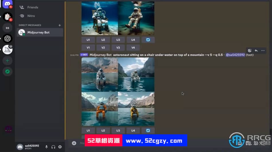 ChatGPT 4与Midjourney人工智能创作内容实例训练视频教程 CG 第9张