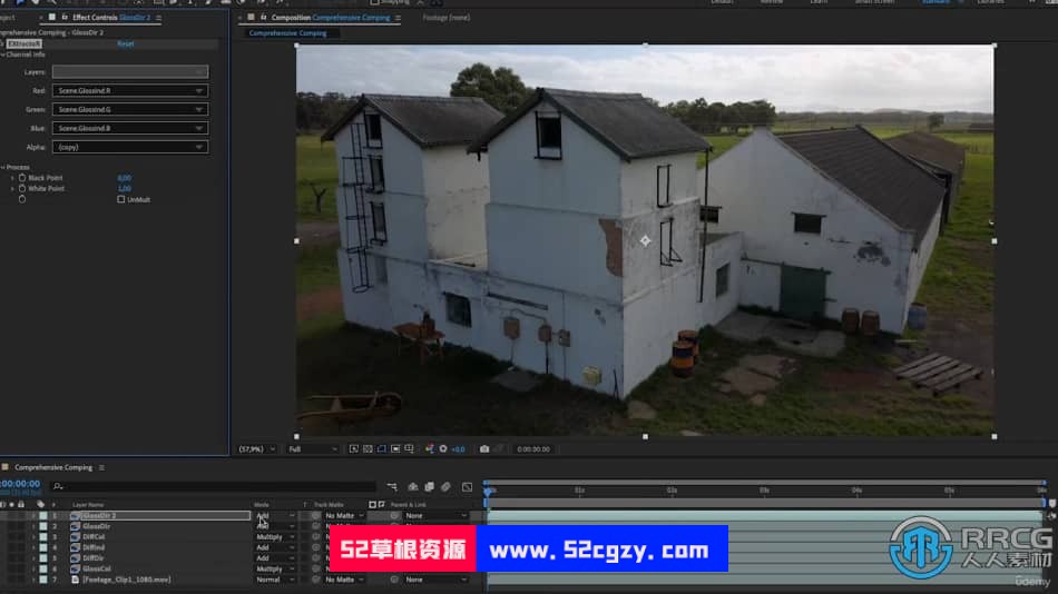 Blender与AE视觉特效VFX大师班视频教程 3D 第13张