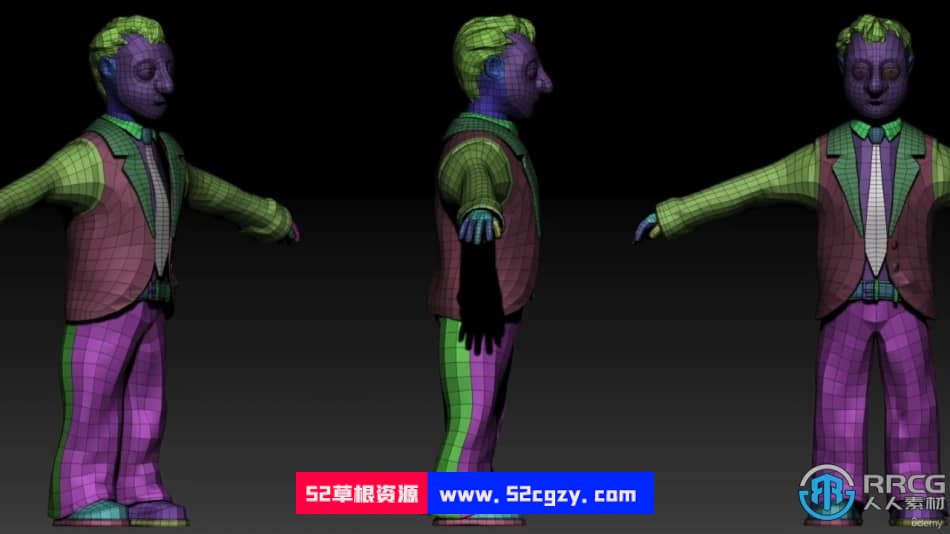 Zbrush 3D角色雕刻建模初学者基础训练视频教程 3D 第3张