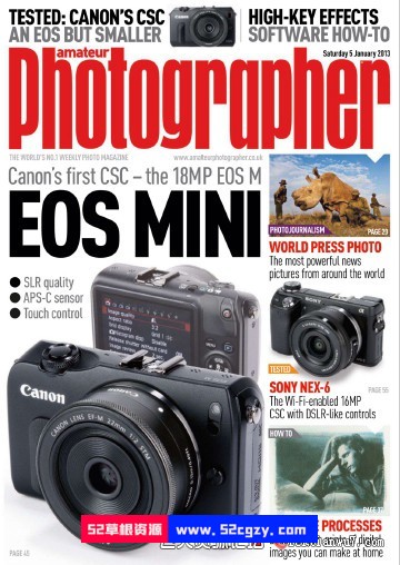 Amateur Photographer 业余摄影师 - 2013年全年摄影杂志1-51期合集 摄影 第1张