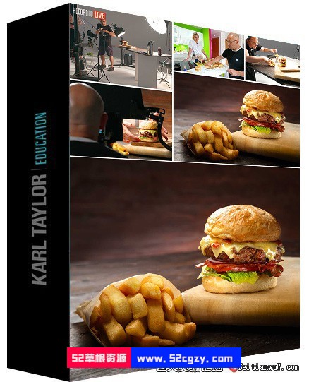 【中英字幕】卡尔·泰勒 Karl Taylor 汉堡美食摄影造型和布光教程 摄影 第1张