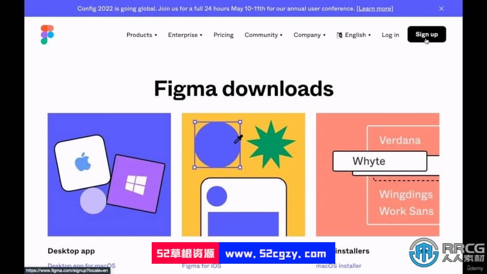 Figma用户界面与体验UI UX设计从入门到专家视频教程 CG 第2张