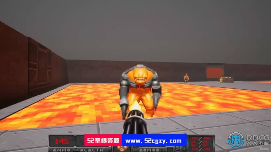 UE5虚幻引擎制作毁灭战士复古FPS游戏视频教程 UE 第6张