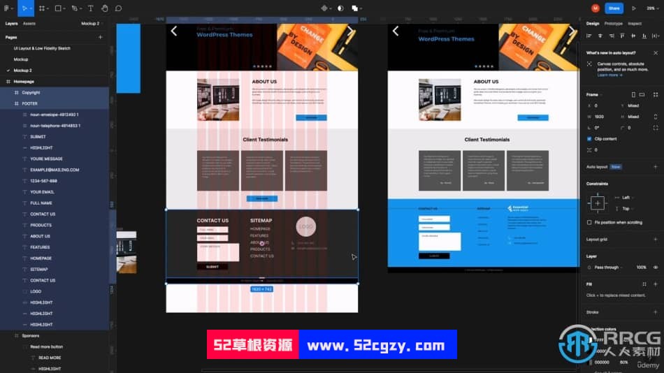 Figma用户界面与体验UI UX设计从入门到专家视频教程 CG 第9张