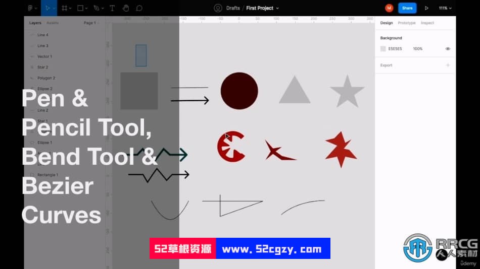 Figma用户界面与体验UI UX设计从入门到专家视频教程 CG 第4张
