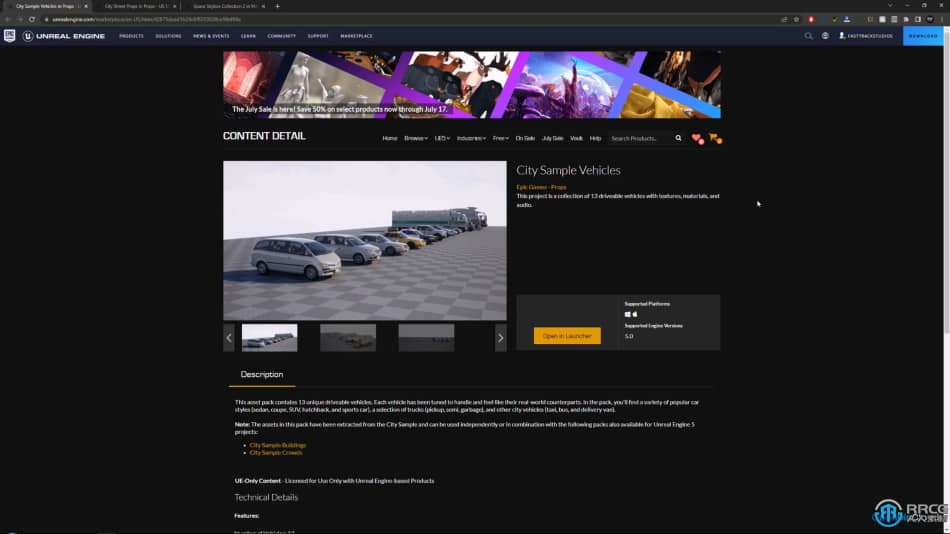 [Unreal Engine] UE5虚幻引擎赛博朋克风格城市街道场景完整制作视频教程 UE 第3张
