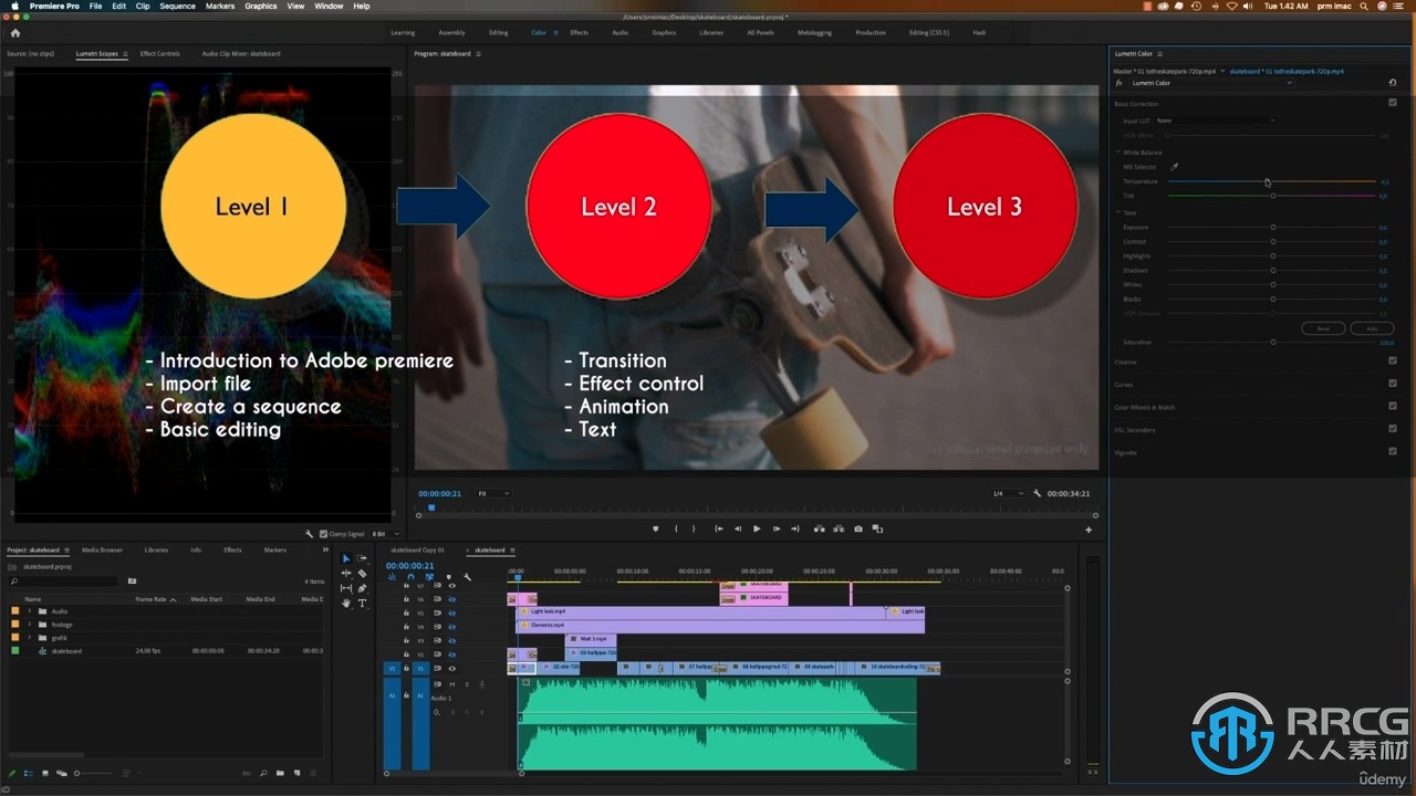 Premiere Pro新手视频编辑技术训练视频教程 Procreate 第7张