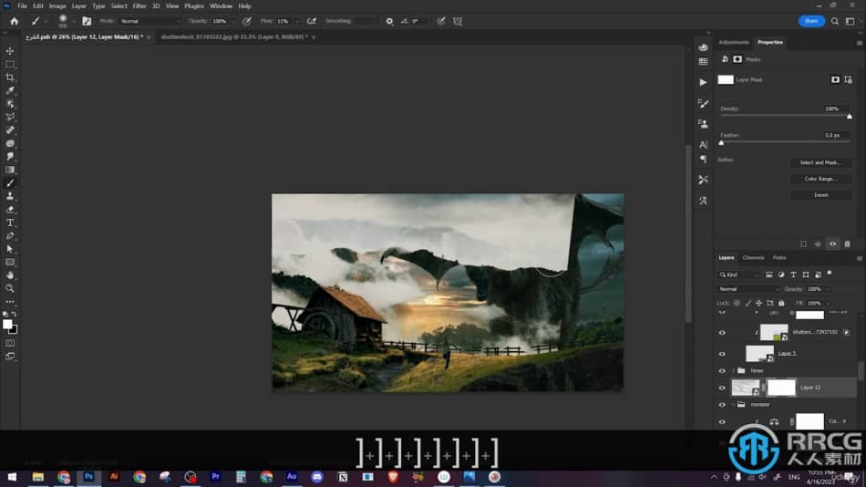 [Photoshop] 用Adobe Photoshop进行史诗般的照片合成视频教程 PS教程 第10张