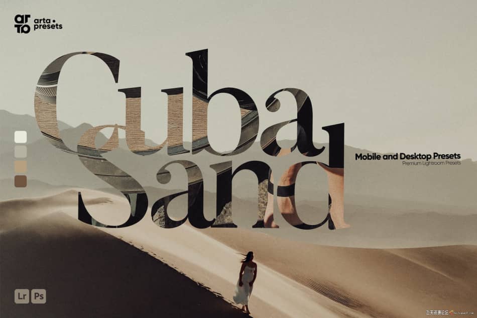 [人像LR预设] 古巴旅拍电影胶片Lightroom预设 ARTA Cuba Sand Presets for Lightroom LR预设 第1张