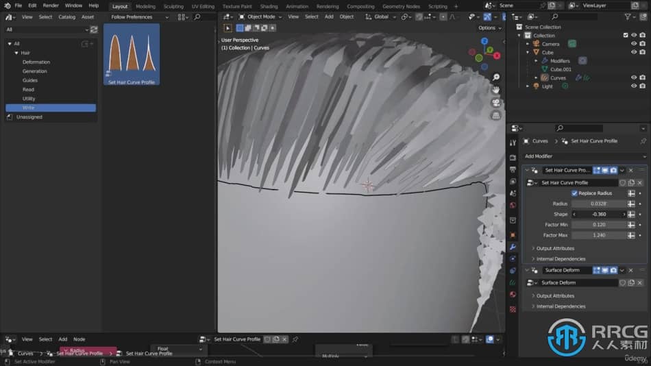 [Blender] Blender 3D几何节点终极指南视频教程 Blender 第15张