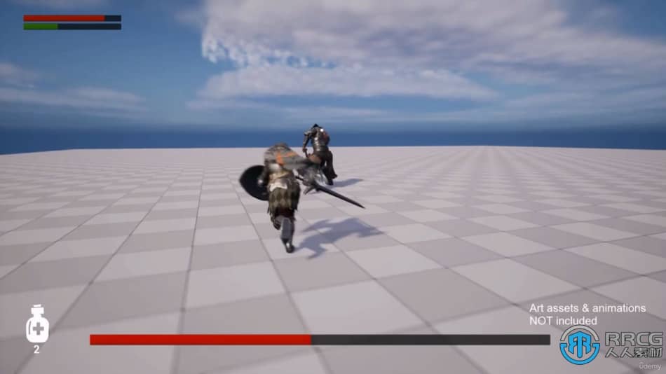 [Unreal Engine] UE5虚幻引擎魂类动作RPG战斗系统制作视频教程 UE 第9张